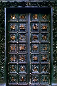 Südportal des Baptisteriums von San Giovanni, 1336