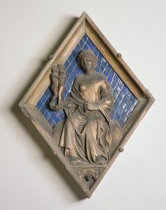 Venus, Reliefkachel vom Campanile