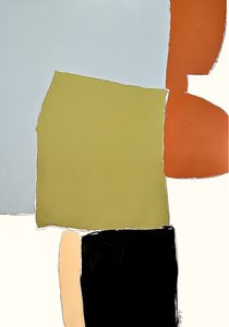 Gedämpfte abstrakte Formen