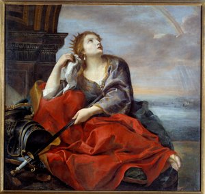 Dido, Königin von Karthago, von Aeneas verlassen