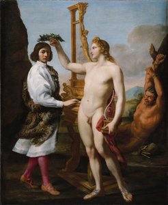 Marcantonio Pasqualini von Apollo gekrönt von Andrea Sacchi