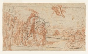 Martyrium eines Heiligen von Andrea Sacchi