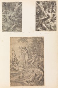 Badende Nymphen, möglicherweise ca. 1545-50 von Andrea Schiavone
