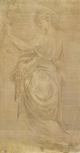 Heiliger Johannes der Evangelist von Andrea Schiavone