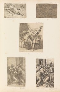 Schlafender Amor, die Rückkehr des verlorenen Sohnes, ca. 1536-40 von Andrea Schiavone