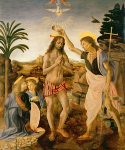 Die Taufe Christi durch Johannes den Täufer, ca. 1475