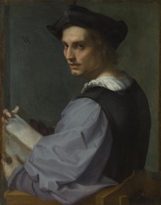 Porträt eines jungen Mannes, ca. 1518 von Andrea del Sarto