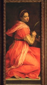 Heilige Katharina von Alexandria, Altarbild der Heiligen Agnes
