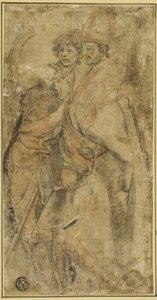 Johannes der Täufer und San Bernardo degli Uberti von Andrea del Sarto