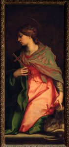 Heilige Margareta von Antiochia, Altarbild der Heiligen Agnes (1525-1528)