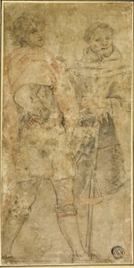 Heiliger Michael und San Giovanni Gualberto von Andrea del Sarto