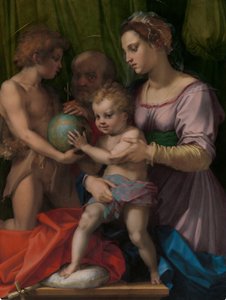 Die Heilige Familie mit dem jungen Johannes dem Täufer, ca. 1528