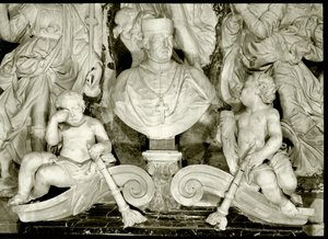 Detail des Grabdenkmals des Kardinals Forteguerri (Marmor) (Detail)