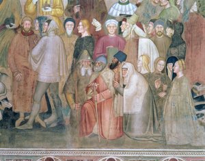 Die kämpfende und triumphierende Kirche (Detail)