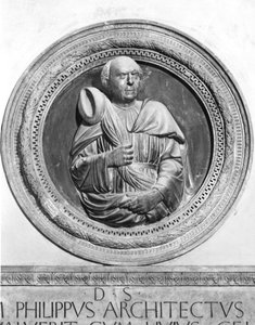 Büste von Filippo Brunelleschi (1377-1446)