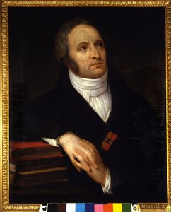 Porträt von Vincenzo Monti, italienischer Dichter. Gemälde von Andrea Appiani. 1809. Pinacoteca di Brera, Mailand