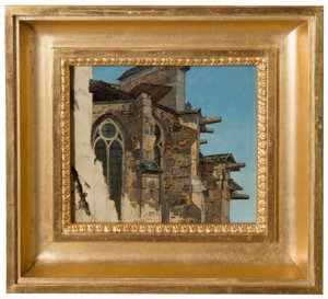Altenberger Dom. Studie von Andreas Achenbach