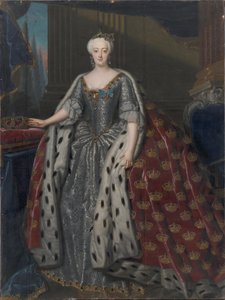 Sophie Magdalene von Brandenburg-Kulmbach, Königin von Dänemark und Norwegen von Andreas Møller