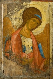 Erzengel Michael. Aus der Deisus-Reihe (Zvenigorodsky)