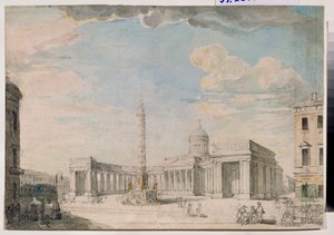 Die Kasaner Kathedrale in Sankt Petersburg von Andrei Nikiforovich Voronikhin