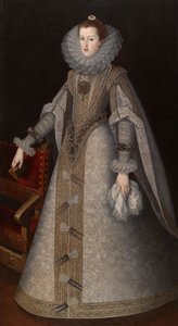 Margarete von Österreich, Königin von Spanien, ca. 1610 von Andres Lopez Polanco