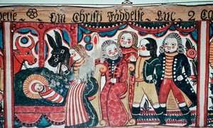 Geburt Christi mit den drei Weisen