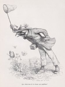 Was sagen Sie zur Schmetterlingsjagd aus Szenen aus dem privaten und öffentlichen Leben, ca. 1837-47