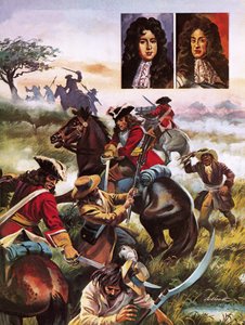 Schlacht von Sedgemoor 1685 von Andrew Howat