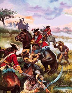 Schlacht von Sedgemoor 1685 von Andrew Howat
