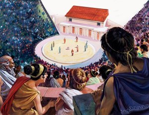 Griechisches Theater von Andrew Howat
