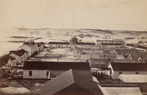 Sickel Hospital, Blick in Richtung Fairfax Seminary, Alexandria, Virginia von Andrew Joseph Russell
