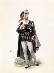 Colin Basse in der Rolle des Faust in der Oper „Faust“ von Charles Gounod von Andrew Morton
