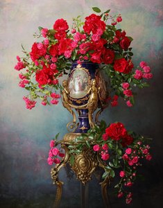 Elegante Verzierte Rosen von Andrey Morozov