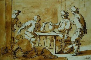 In der Bar, 1633 von Andries Both
