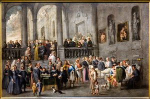 Hilfe für die Kranken, um 1640 von Andries van & Wael Cornelis de (1592 1667) Eertvelt