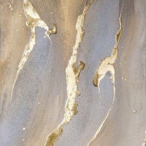 Opulente goldene Fluidität