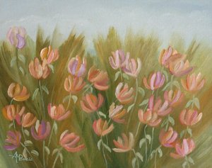 Lebendige Blumenwiese