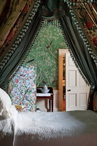 Queen of Scots Ankleidezimmer, Chatsworth House, Derbyshire