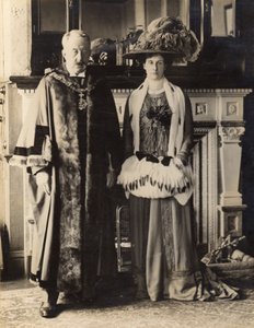 Der 9. Herzog von Devonshire und Herzogin Evelyn
