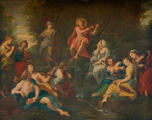 Apollo und die Musen, 1772