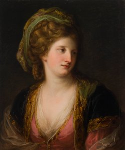 Frau in türkischer Tracht