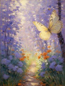 Florals 106, um 2024 von Angelita Hawke