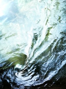Flüssige Wasserspirale von Angelo Cerantola