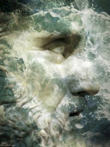 Turbulenter Meeresgott von Angelo Cerantola