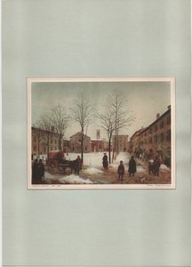 Mailand - Piazza Borromeo (unbekannt) (Druck)