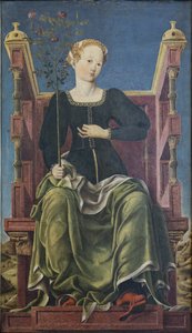 Die Muse Erato, ca. 1455