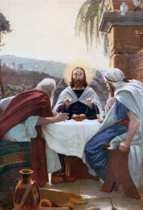 Brotbrechen in Emmaus