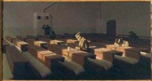 Italien, Venedig, Das Weihnachtsfest der Zurückgebliebenen von Angelo Morbelli