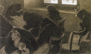 Winterliche Siesta, ca. 1902