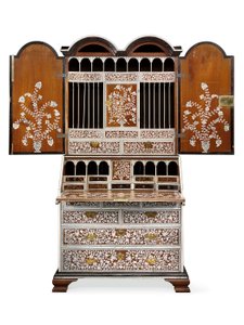 Bureau-Schrank, Vizagapatam, ca. 1720-30